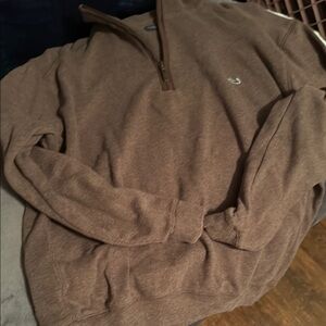 Southern Marsh Men's Brown Zip-Up Sweater